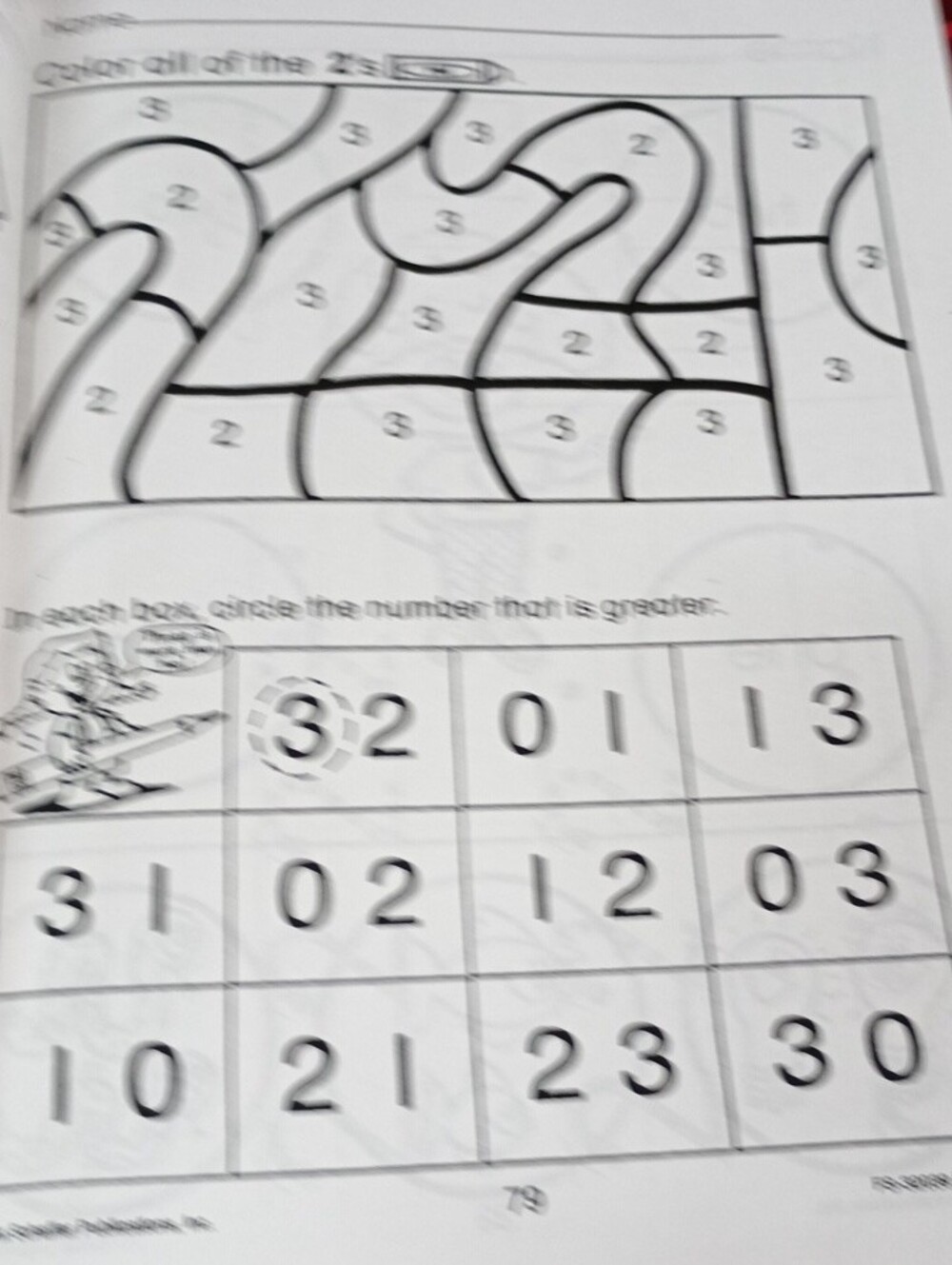 Numbers Workbook . Practice . - Picture 10 of 16